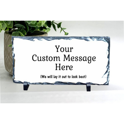 Personalized Stone - Choice of Stone with your custom message on it.