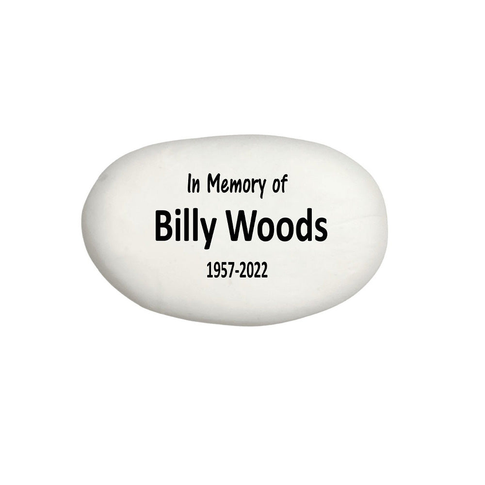 Custom Memorial Stone - Personalized Handcrafted Stone - Custom Stone for the loss of loved one
