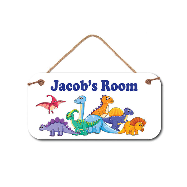 Dinosaur Personalized Name Sign - 5
