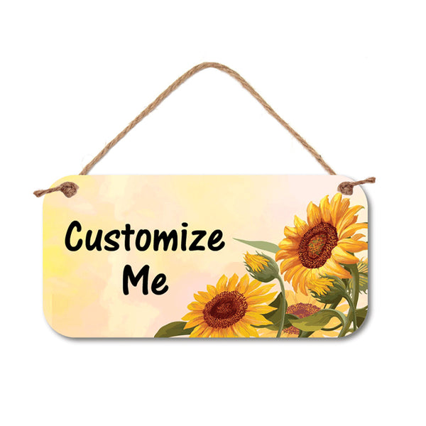 Personalized Sunflower Sign - 5