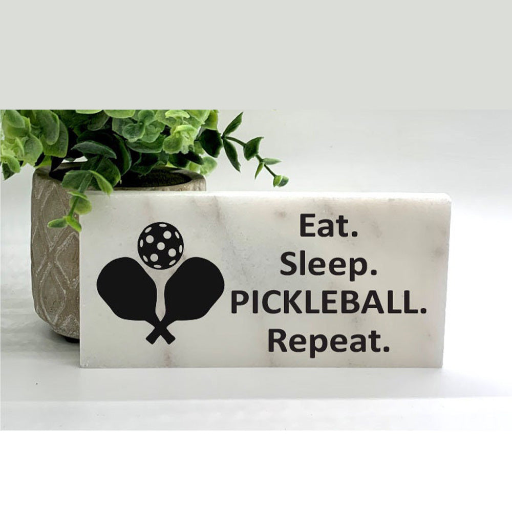 Eat Sleep Pickleball Repeat 40 oz. Tumbler with Straw Funatic Brand