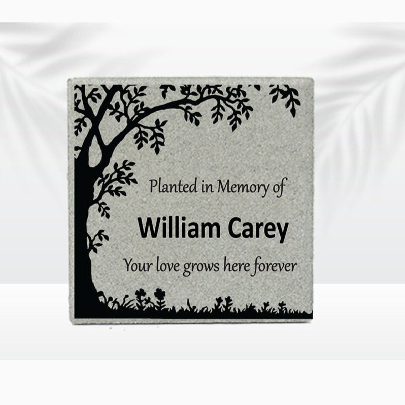 Personalized Planted Memorial Gift with a variety of indoor and outdoor stone choices at www.florida-funshine.com. Our Personalized Family And Friends Memorial Stones serve as heartfelt sympathy gifts for those grieving the loss of a loved one, ensuring a lasting tribute cherished for years. Enjoy free personalization, quick shipping in 1-2 business days, and quality crafted memorials made in the USA.