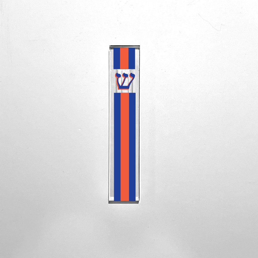 Custom Mezuzah - Your choice of colors - Acrylic Mezuzah - Personalized Judaica Gift - Trending Mezuzah for All Ages- Jewish Home Gift