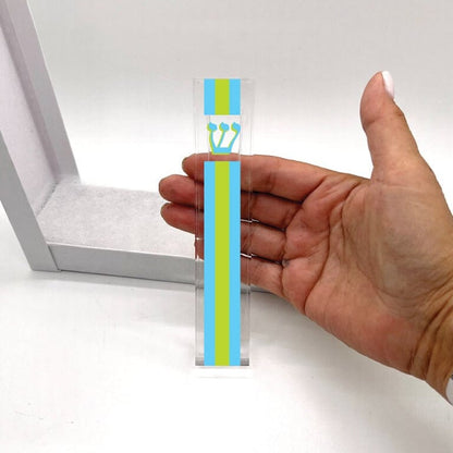 Custom Mezuzah - Your choice of colors - Acrylic Mezuzah - Personalized Judaica Gift - Trending Mezuzah for All Ages- Jewish Home Gift