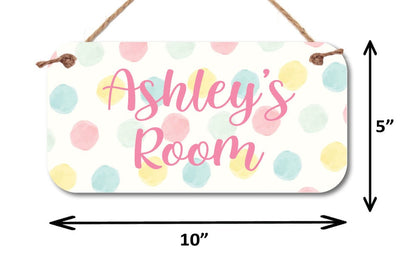 Personalized Name Sign - 5" x 10" Custom sign