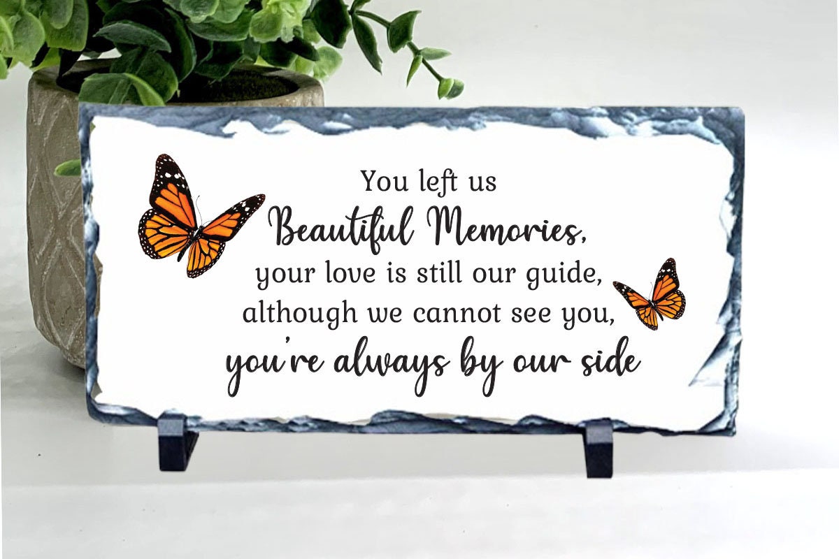 Butterfly Memorial Stone.... READY TO SHIP