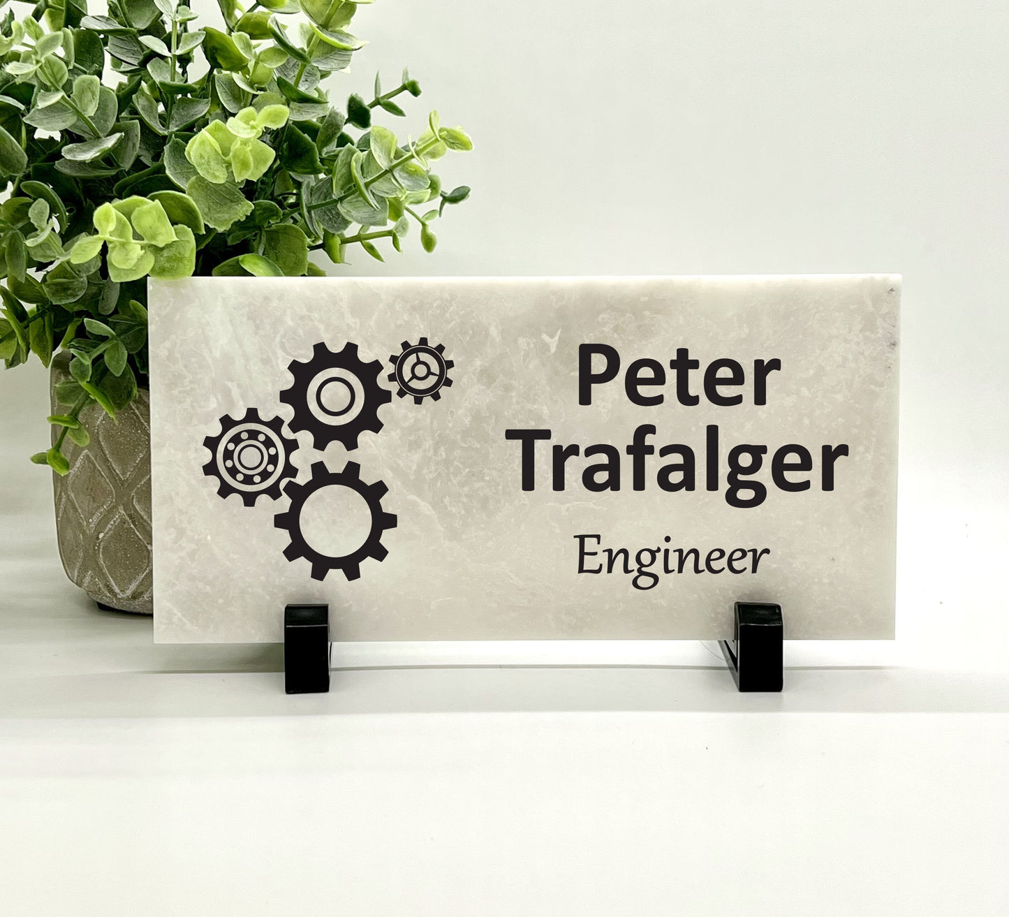 Engineer Desk Sign - Engineer Name Plate