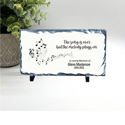 Musician Memorial Stone  - Personalized Memorial