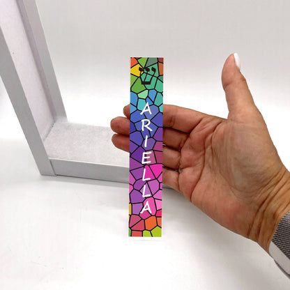 Colorful Pattern Mezuzah - With or without name