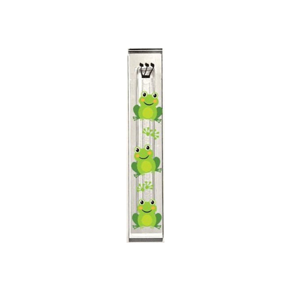 Frog Mezuzah - Acrylic Mezuzah