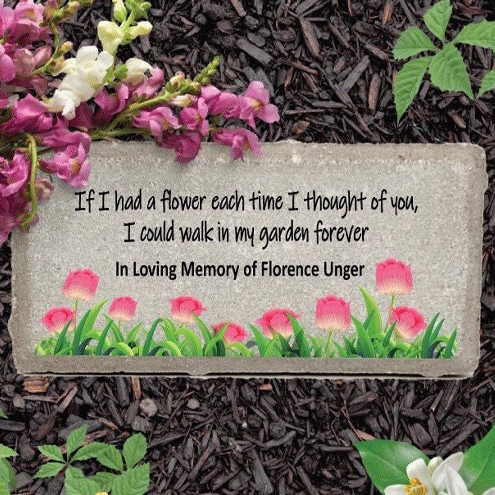 Personalized Memorial Garden Gift with a variety of indoor and outdoor stone choices at www.florida-funshine.com. Our Personalized Family And Friends Memorial Stones serve as heartfelt sympathy gifts for those grieving the loss of a loved one, ensuring a lasting tribute cherished for years. Enjoy free personalization, quick shipping in 1-2 business days, and quality crafted memorials made in the USA.