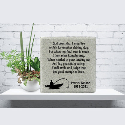 Deep Sea Fisherman's Prayer, Personalized Fishermen Gifts for The One
