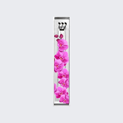 Mezuzah - Orchids Mezuzah - With or without name