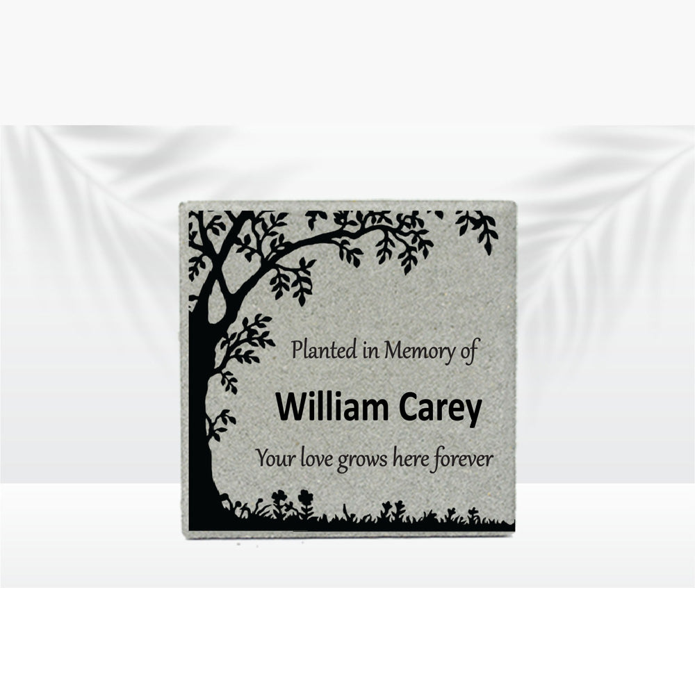 Personalized Planted Memorial Gift with a variety of indoor and outdoor stone choices at www.florida-funshine.com. Our Personalized Family And Friends Memorial Stones serve as heartfelt sympathy gifts for those grieving the loss of a loved one, ensuring a lasting tribute cherished for years. Enjoy free personalization, quick shipping in 1-2 business days, and quality crafted memorials made in the USA.