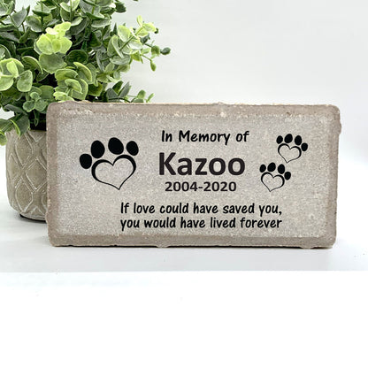 Personalized Pet Memorial Gifts with a variety of indoor and outdoor stone choices at www.florida-funshine.com. Our Custom Pet Memorial Stones serve as heartfelt sympathy gifts for those grieving a pet loss, ensuring a lasting tribute cherished for years. Enjoy free personalization, quick shipping in 1-2 business days, and quality crafted memorials made in the USA.