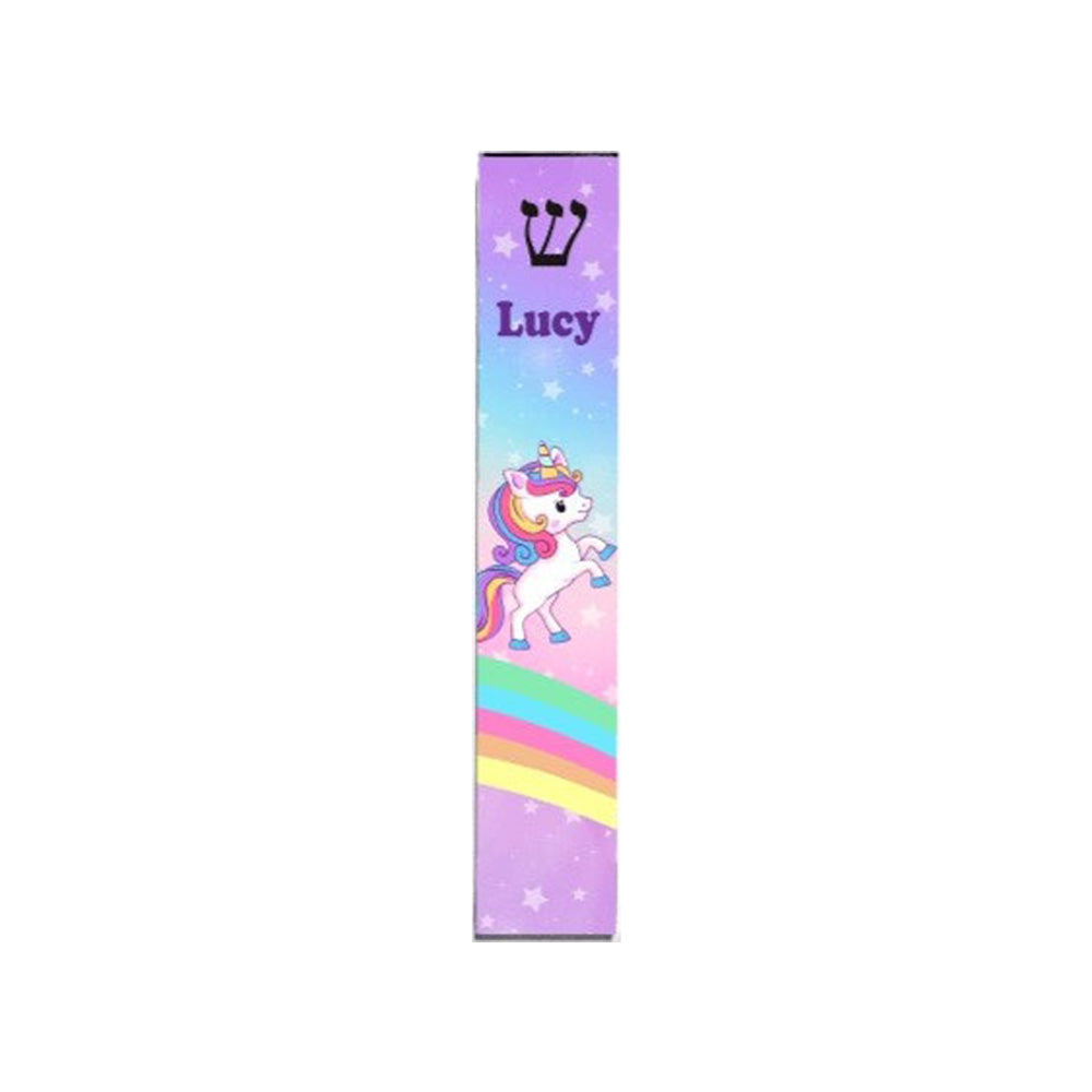 Unicorn Mezuzah