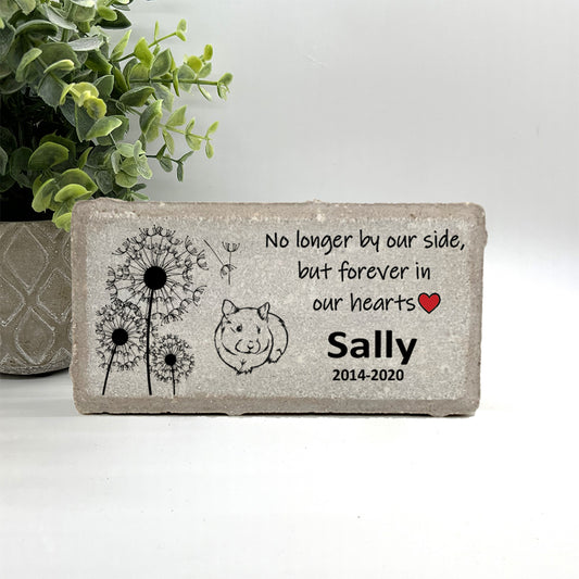 Guinea Pig Memorial - Guinea Pig Sympathy Gift - Personalized Pet Memorial Stone - Pet Sympathy Gift - Pet Memorial Gift - Pet Loss Gifts