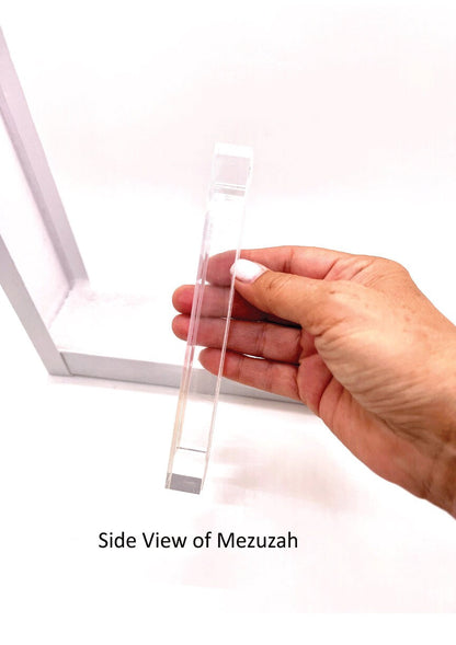 Personalized Star Mezuzah - With or without name - Glitter Stars Acrylic Mezuzah - Kids Mezuzah - New Baby Gift - Teen Mezuzah