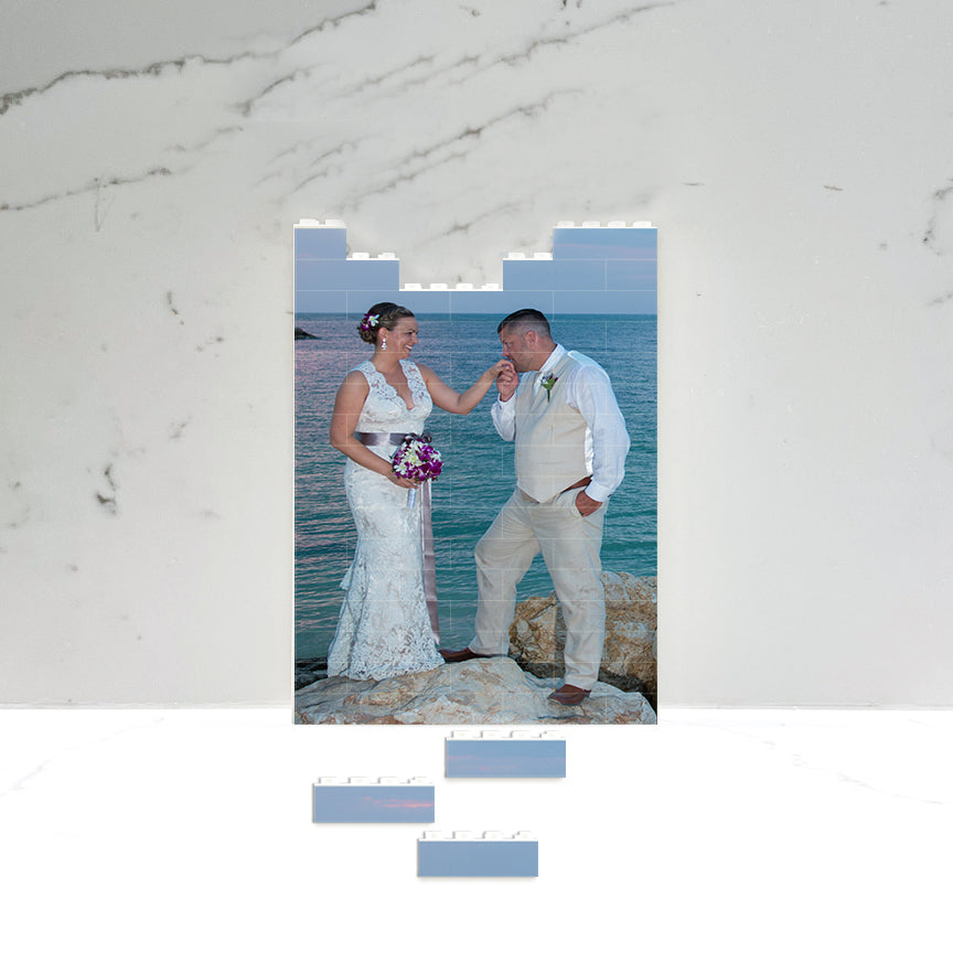 Custom Photo Brick Puzzle - Personalized Building Blocks