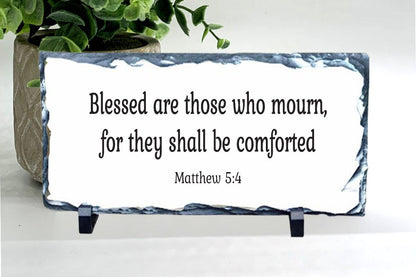 Matthew 5:4 Stone Sympathy gift