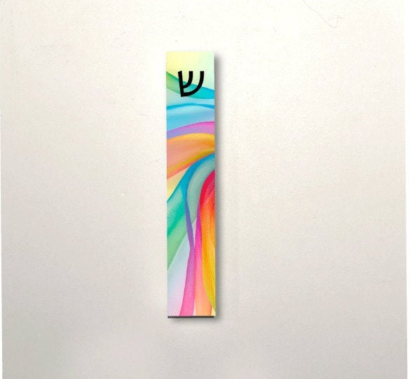 Personalized Mezuzah - WIth or without name - Acrylic Mezuzah - Modern Mezuzah - Personalized Judaica Gift - New Baby Gift - New Home Gift