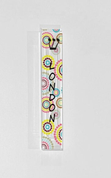 Personalized Mezuzah - With or without name - Acrylic Mezuzah - Modern Mezuzah - Personalized Judaica Gift - New Baby Gift - New Home Gift