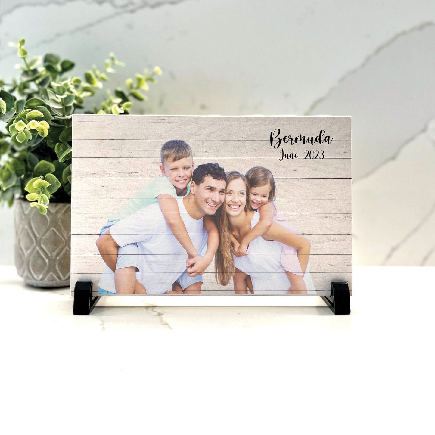 Custom Photo on wood, Personalized printed wood photo gift, 8.5" x 5.5" Wood Portrait, Custom photo gift any occasion, Photo Keepsake