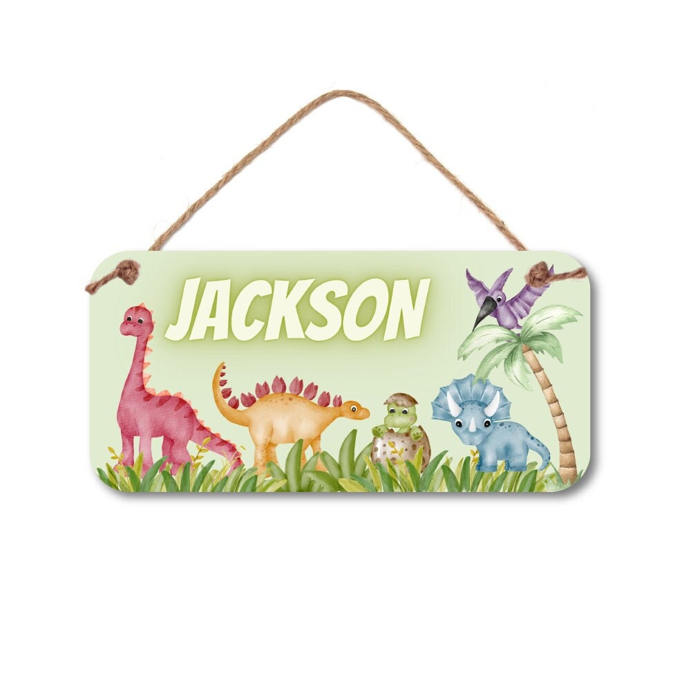 Dinosaur Name Sign - 5