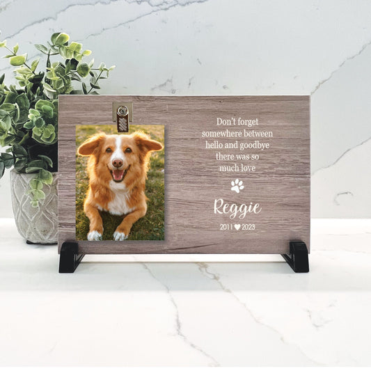 Dog Memorial, Dog Memorial Gift, Pet Loss Gifts, Pet Memorial Gift, Dog keepsake, Remembrance Gift, Dog Sympathy Gift, Pet Memorial Frame