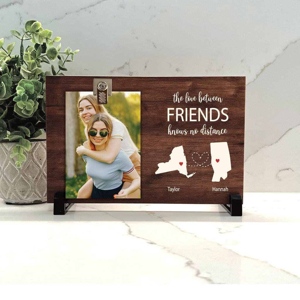 Customize your cherished moments with our Friendship Personalized Picture Frame available at www.florida-funshine.com. Create a heartfelt gift for family and friends with free personalization, quick shipping in 1-2 business days, and quality crafted picture frames, portraits, and plaques made in the USA.