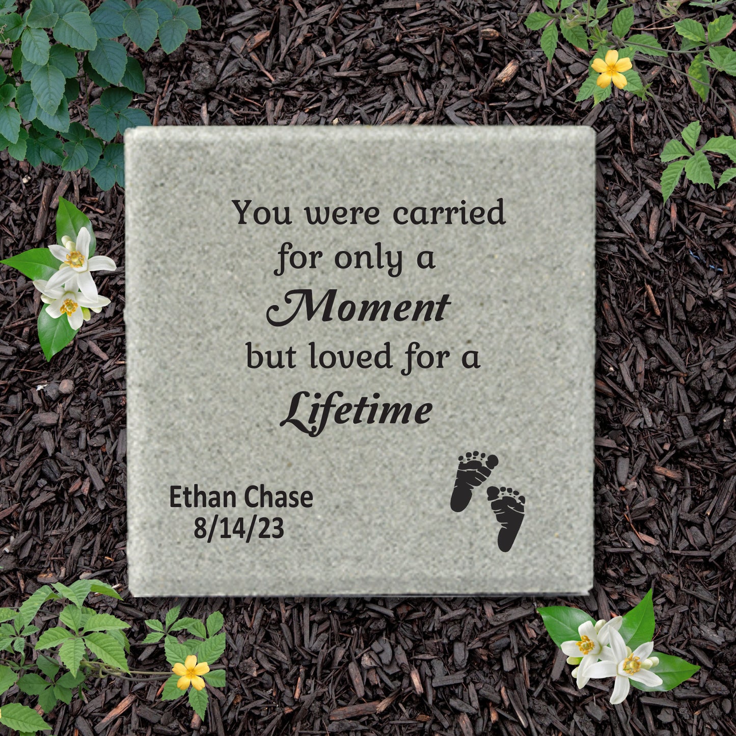 Memorial Stone - Infant Memorial Stone - Loss of baby - Baby Sympathy Gift - Infant Sympathy - Baby Memorial Stone - Miscarriage Gift
