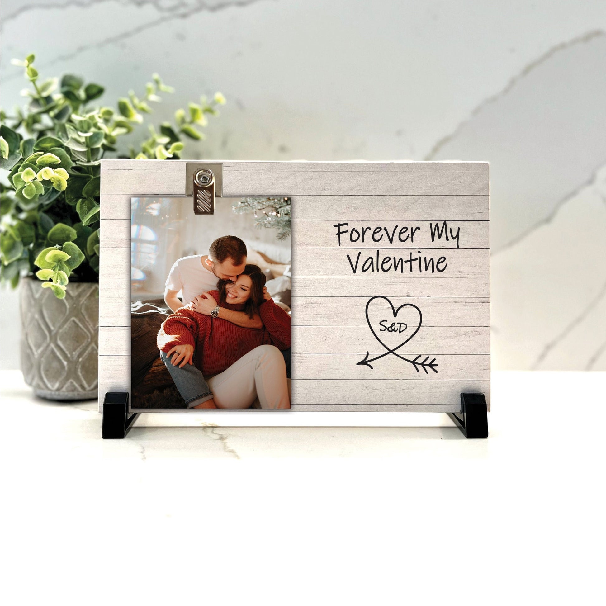 Valentines Frame, Forever My Valentine personalized wood frame, Valentine’s Day Gift for husband, wife, girlfriend, boyfriend, fiancé spouse