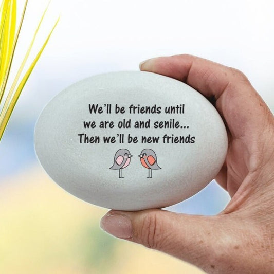 Gift for Friend, Cutom stone for indoors or outdoors, Gift for special friend, Unique gift idea, Funny Rock, Best friend gift