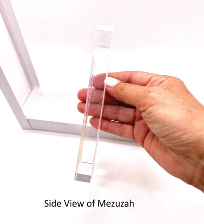 Puzzle Mezuzah - Colorful Puzzle Piece Acrylic Mezuzah