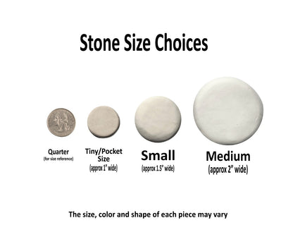 Custom Stone - Choice of Size - Personalized Stone with Word or Message